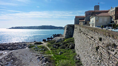 On the ramparts, looking south