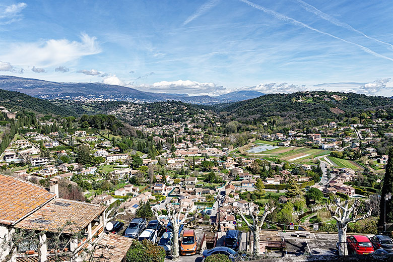 The top of the village affords a lovely view...