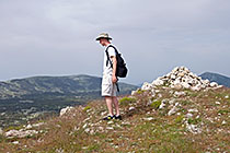 Eric on the highest point