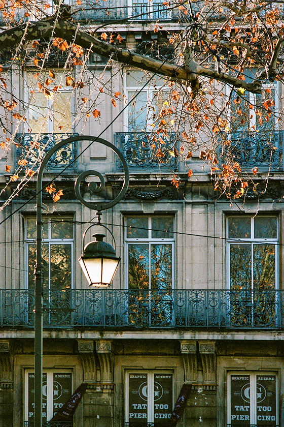 Street lamp in the old town