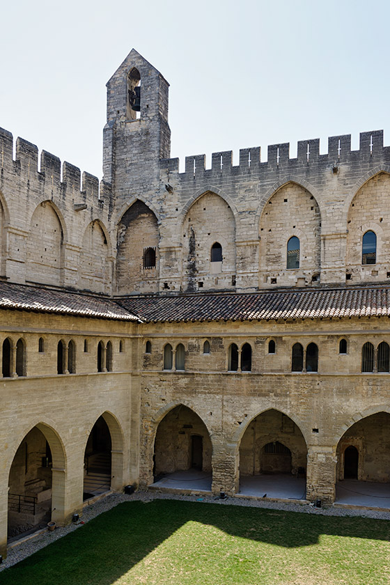 View from one floor up