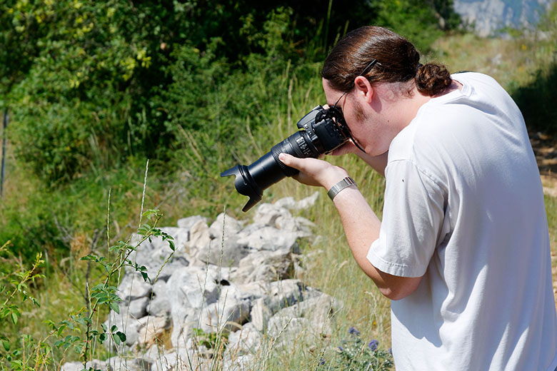 David using the Nikkor 18-200...