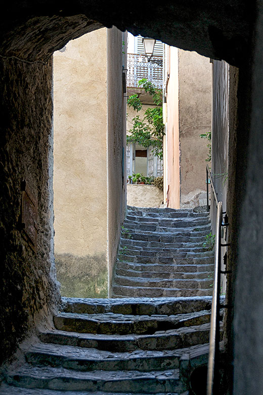 Towards the upper part of the village