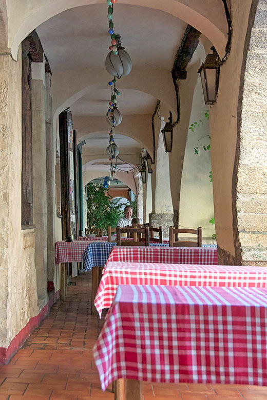 Under the arcades