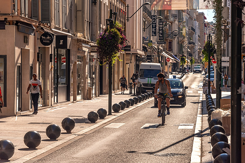 ...the main street of the new Cannes.