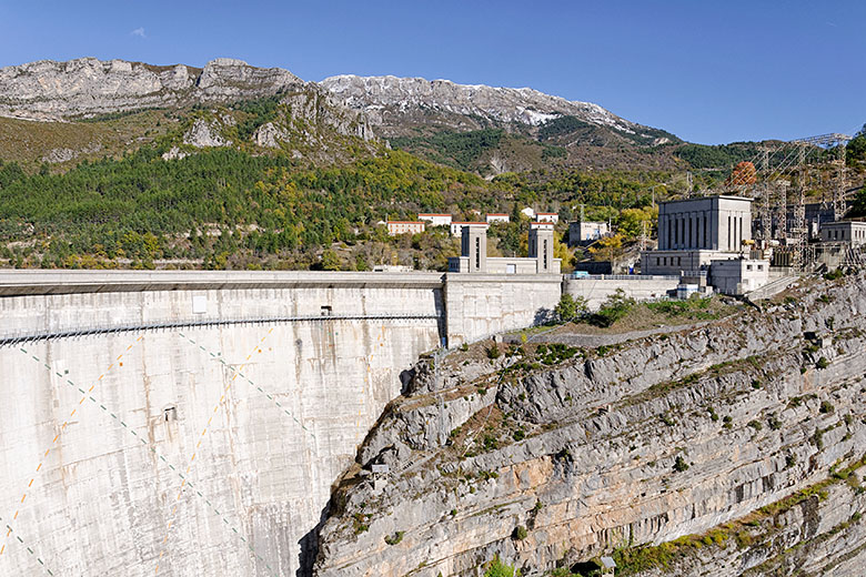 On the dam