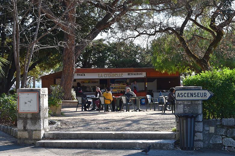 The café on the hill