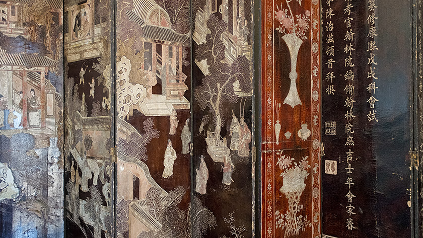 The Coromandel lacquer screen