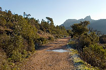 Starting out at the Col Belle Barbe