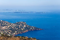 Looking towards the Iles de Lérins: St. Honorat and Ste. Marguerite