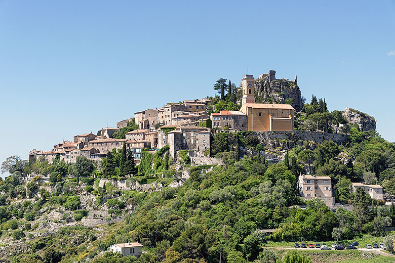 Eze is one of the most famous of the Riviera's perched villages