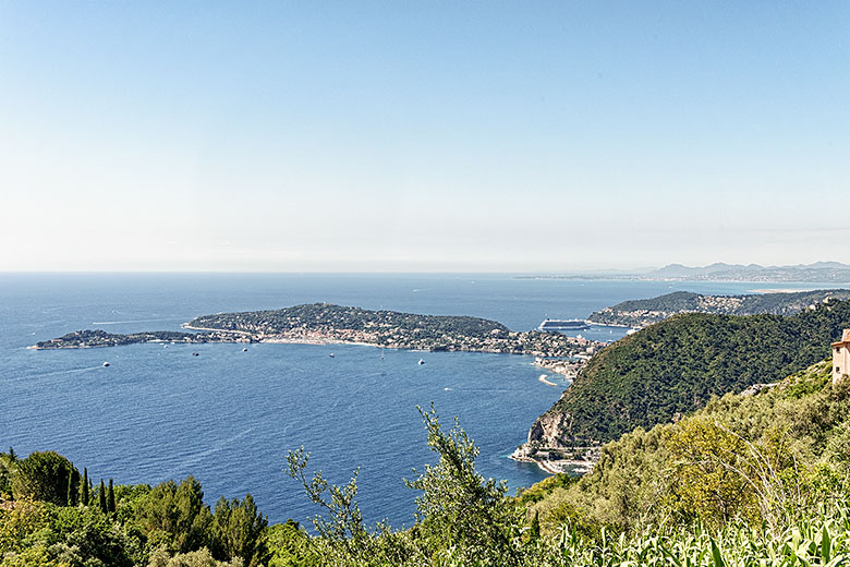 The view towards 'Saint-Jean-Cap-Ferrat'