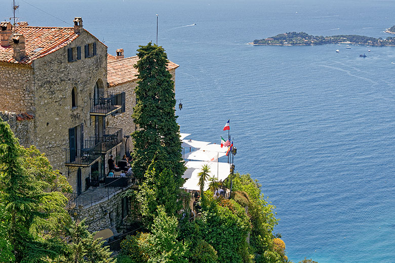 The terrace of the 'Château d'Eza'