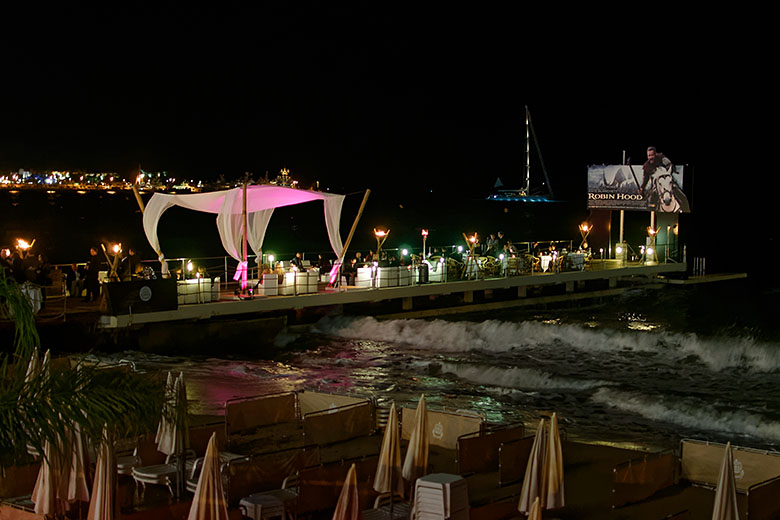 ...or dine on one of the piers