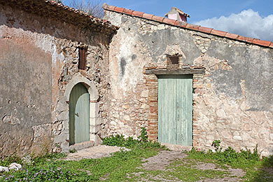 Inside the fort