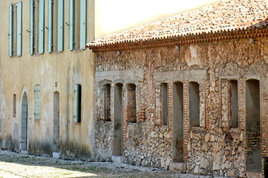 Inside the fort