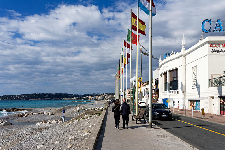 On the 'Promenade du Soleil'