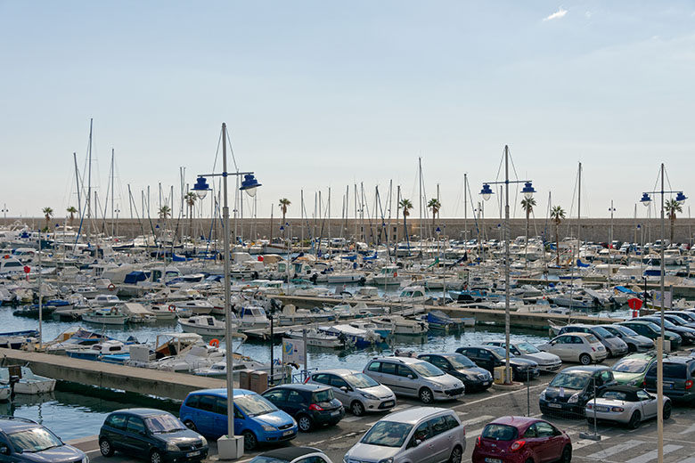 One of Menton's harbors