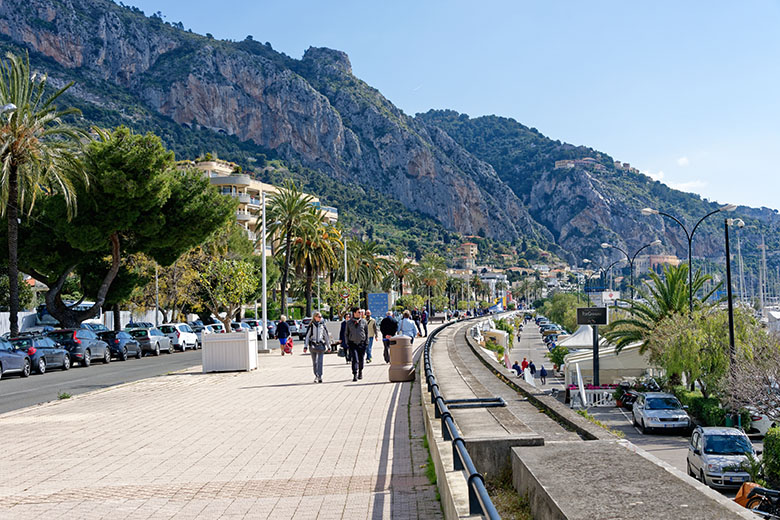 Seaside promenade