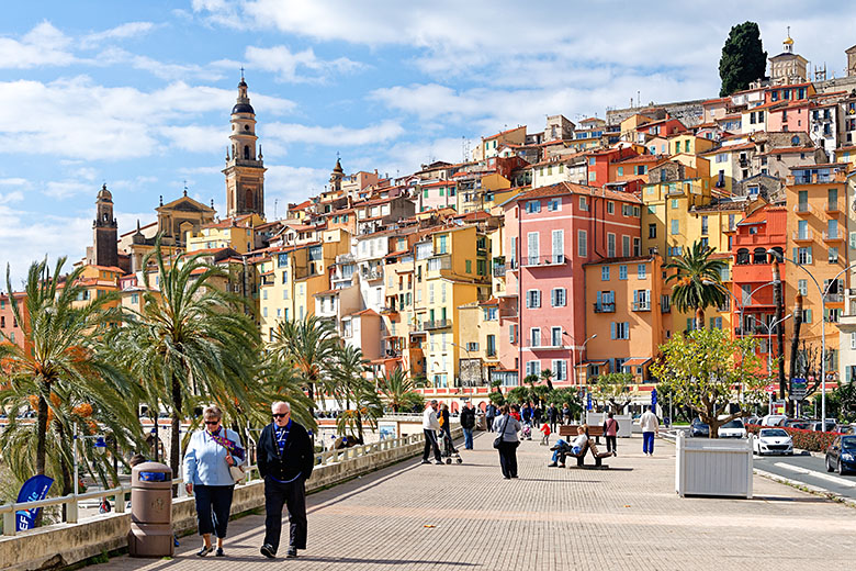 View from the 'Promenade de la Mer'