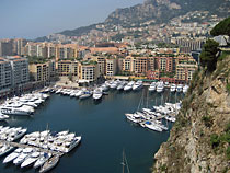 The Harbor of Fontvieille