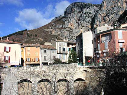 The village of Moustiers