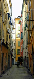 Street scene in old Nice