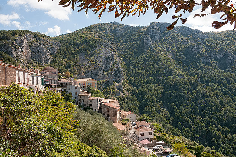 A last look at the village from the southwest