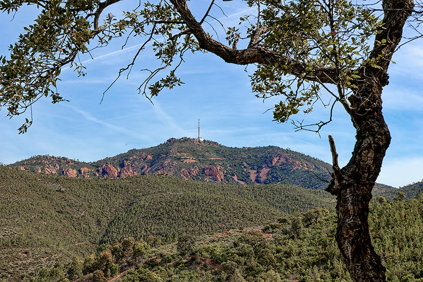 Looking towards the 'Pic de l'Ours'