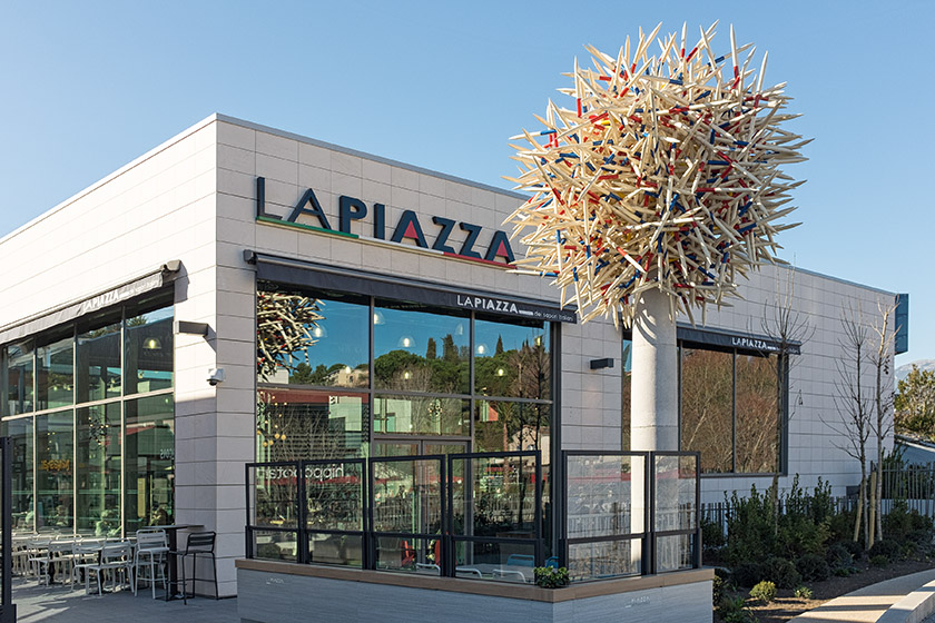 'La Piazza', the Italian restaurant at Polygone Riviera