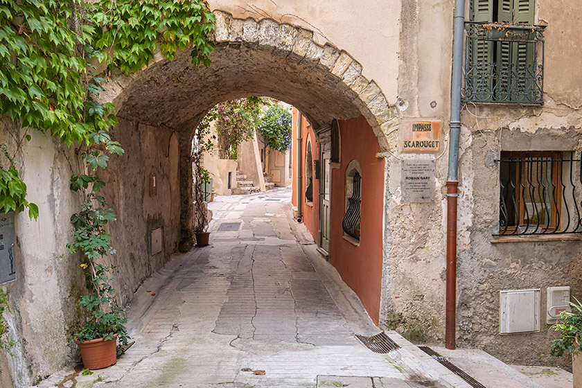 One of a few streets without steps