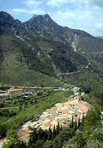 The village from above