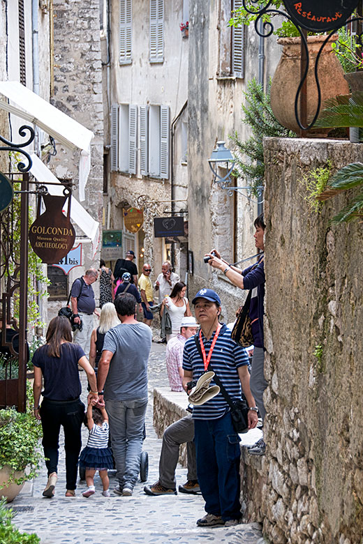 Descente de la Castre