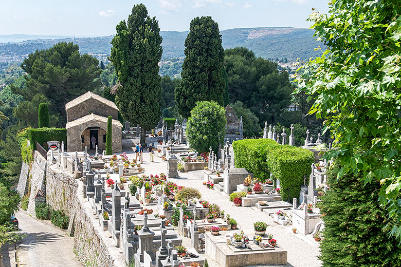 The cemetery