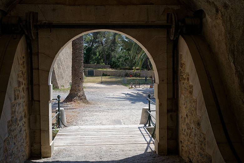 Leaving the citadel grounds