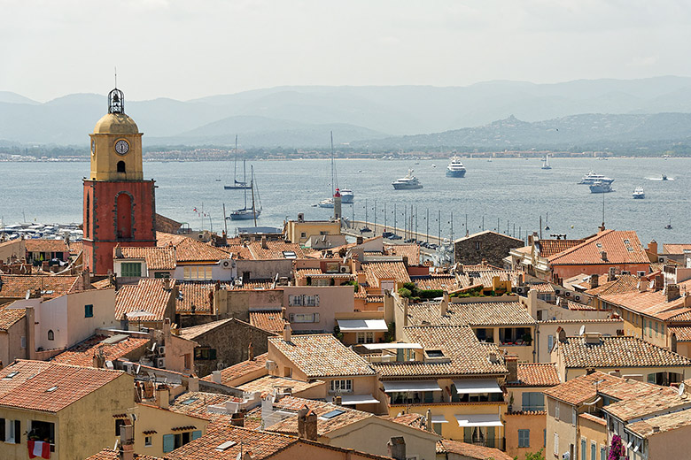 A look at the village on the way down