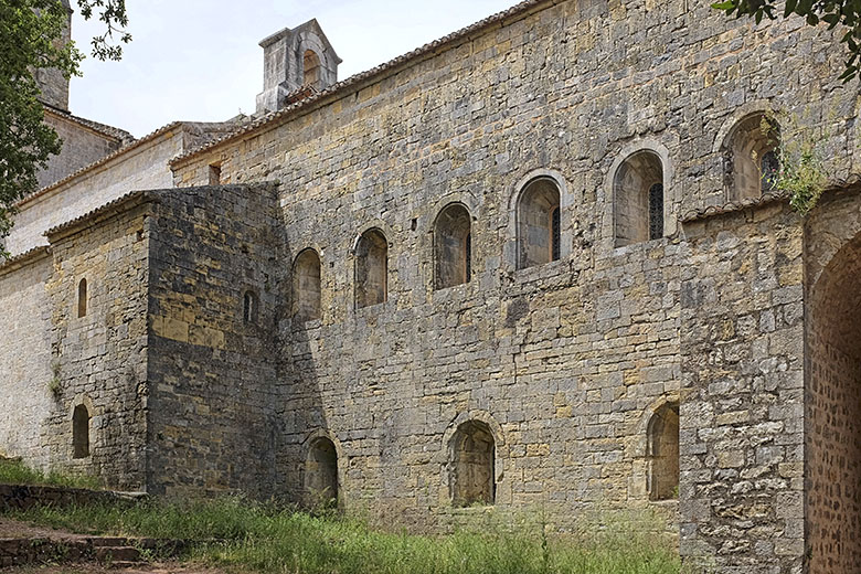 Outside the dormitory building