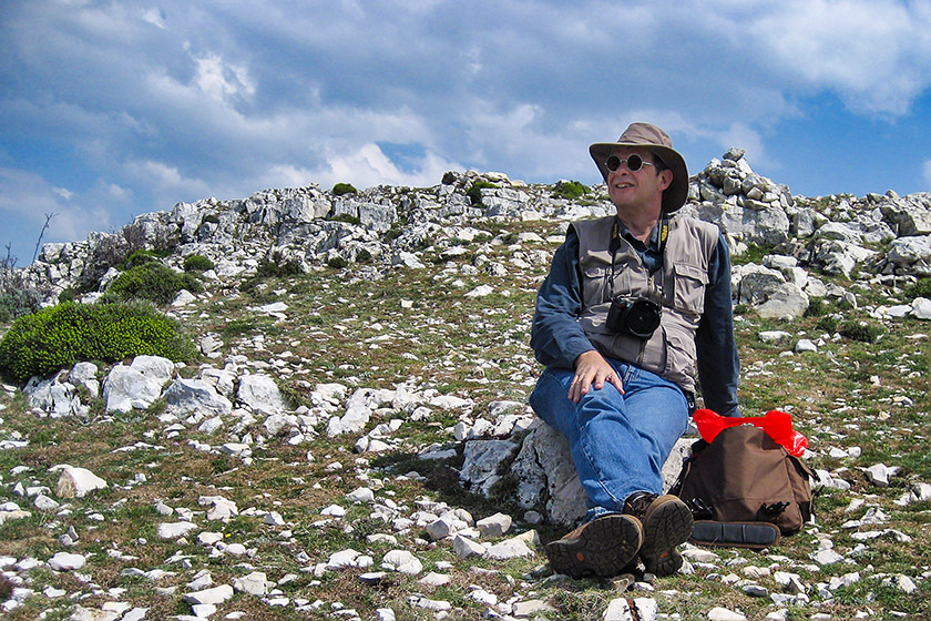 Time to take a break and admire the view