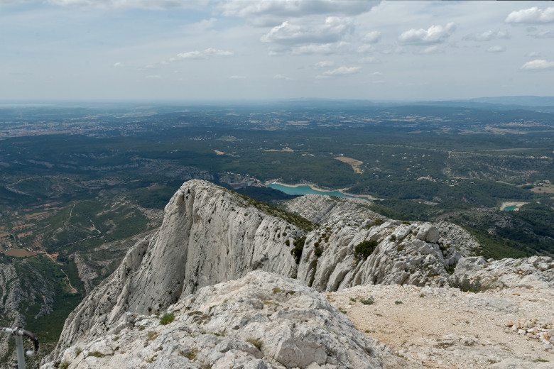 The view from the 'Croix de Provence'
