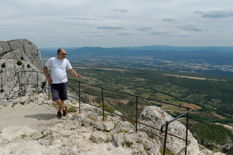 Didier admiring the scenery