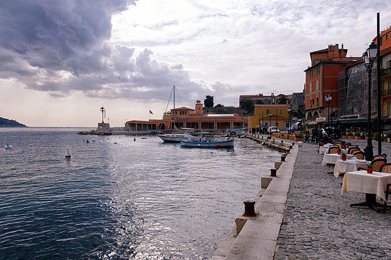 Looking towards the marine terminal