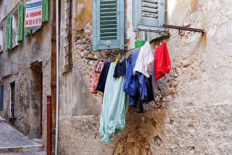 Outdoor laundry