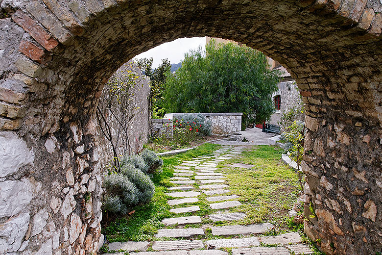 In the citadel gardens