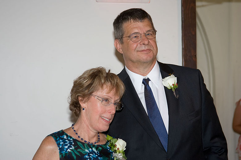 The parents of the groom
