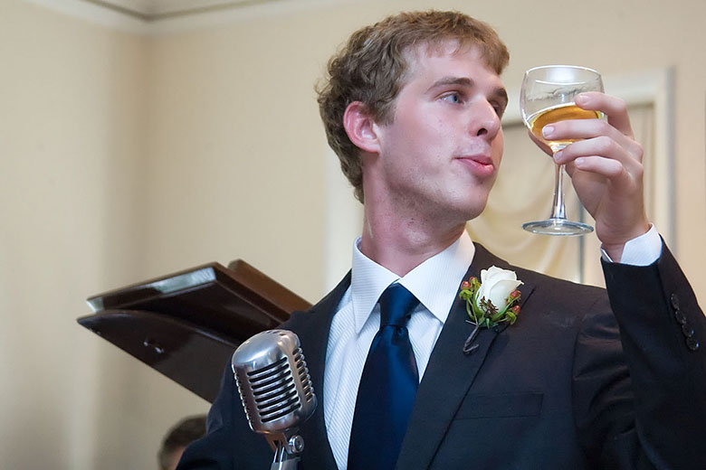 The best man's toast