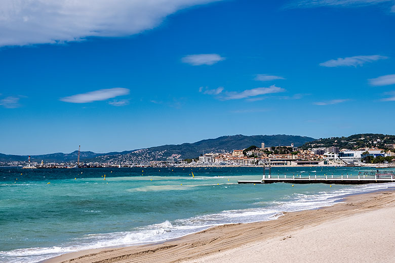 Most of the time, the beach is still deserted