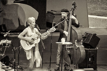 Joan Baez and Todd Phillips