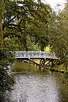 September: Footbridge over the Cherwell River