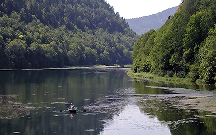 The Doubs at La Goule