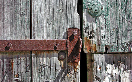 Gate in Calvi